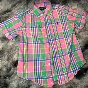 Ralph Lauren Size 8 Boys Button Up Shirt